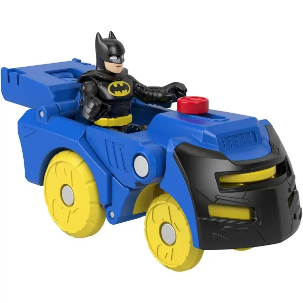 FisherPrice DC Super Friends Batman Toys Head Shifters Figure amp Batmobile Vehicle Set For Preschool Kids 3 YearsBatman amp Batmobile