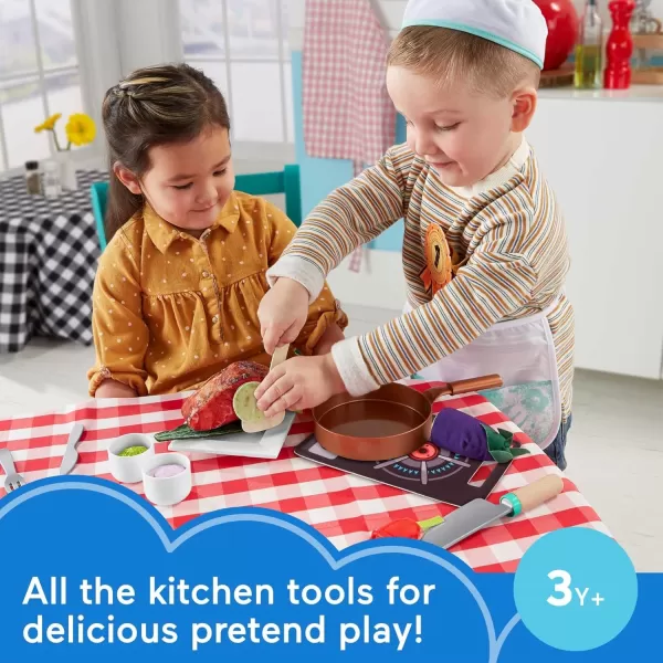 FisherPrice Head Chef Set pretend kitchen cooking play set for preschool kids ages 3 years and upFisherPrice Head Chef Set pretend kitchen cooking play set for preschool kids ages 3 years and up