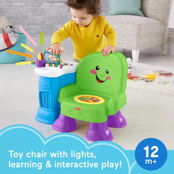 FisherPrice Laugh amp Learn Toddler Toy Song amp Story Learning Chair with Music Lights and Activities for Ages 1 Years Amazon ExclusiveSimplified Packaging Chair