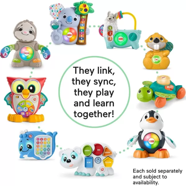 FisherPrice Linkimals Learning Toy Counting amp Colors Peacock with Interactive Lights amp Music for Baby amp Toddlers Ages 9 Months MulticolorFisherPrice Linkimals Learning Toy Counting amp Colors Peacock with Interactive Lights amp Music for Baby amp Toddlers Ages 9 Months Multicolor