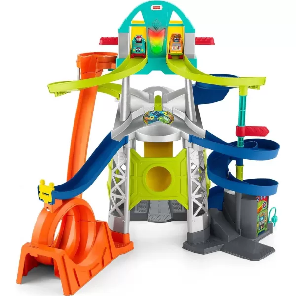 FisherPrice Little People Toddler Playset Launch amp Loop Raceway Race Track with Lights Sounds amp 2 Toy Cars for Ages 18 MonthsFisherPrice Little People Toddler Playset Launch amp Loop Raceway Race Track with Lights Sounds amp 2 Toy Cars for Ages 18 Months