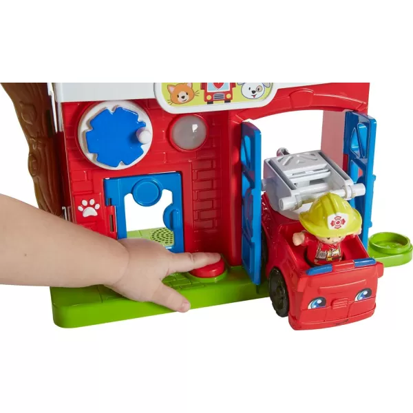 FisherPrice Little People Toddler Toy Animal Rescue Playset with Lights Sounds Figures amp Vehicles for Ages 1 Years Amazon ExclusiveFrustrationFree Packaging