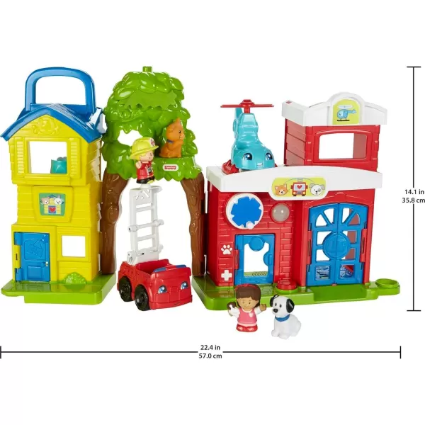 FisherPrice Little People Toddler Toy Animal Rescue Playset with Lights Sounds Figures amp Vehicles for Ages 1 Years Amazon ExclusiveFrustrationFree Packaging