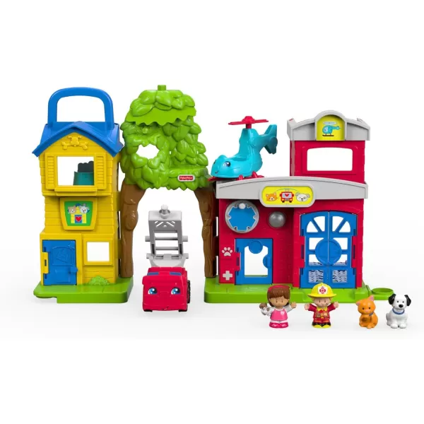 FisherPrice Little People Toddler Toy Animal Rescue Playset with Lights Sounds Figures amp Vehicles for Ages 1 Years Amazon ExclusiveStandard Packaging