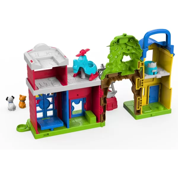 FisherPrice Little People Toddler Toy Animal Rescue Playset with Lights Sounds Figures amp Vehicles for Ages 1 Years Amazon ExclusiveStandard Packaging