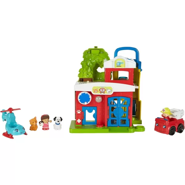 FisherPrice Little People Toddler Toy Animal Rescue Playset with Lights Sounds Figures amp Vehicles for Ages 1 Years Amazon ExclusiveStandard Packaging