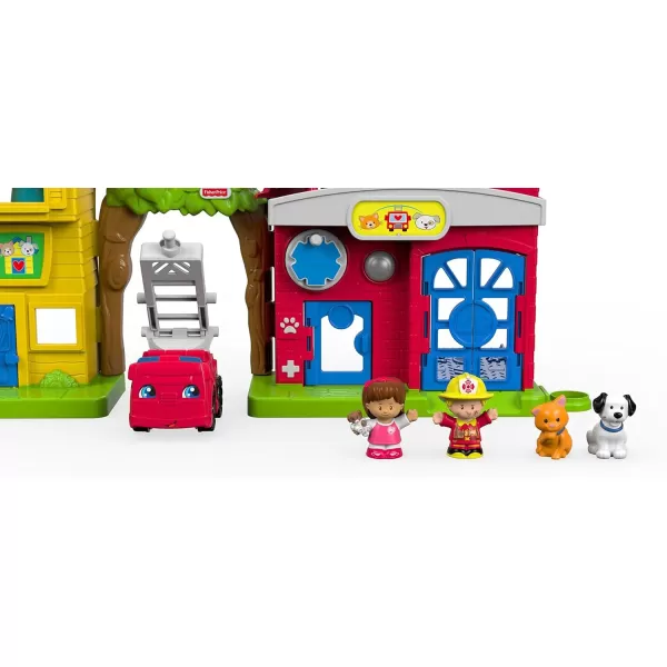 FisherPrice Little People Toddler Toy Animal Rescue Playset with Lights Sounds Figures amp Vehicles for Ages 1 Years Amazon ExclusiveStandard Packaging