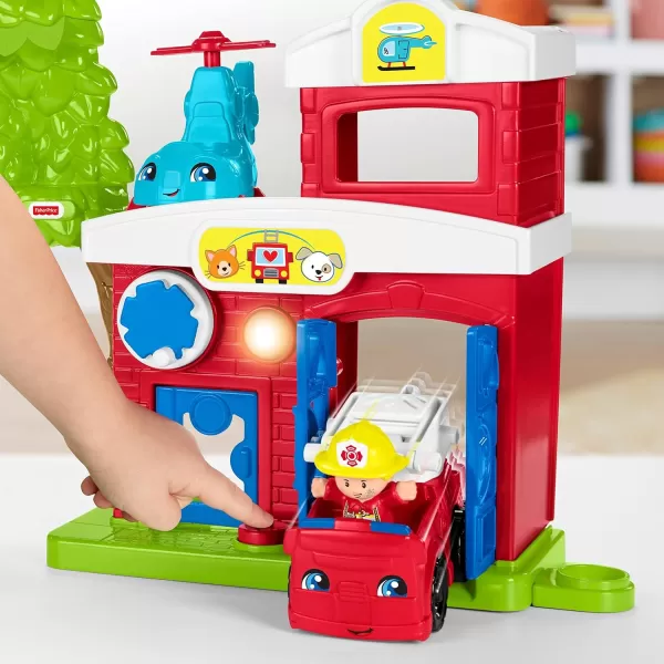 FisherPrice Little People Toddler Toy Animal Rescue Playset with Lights Sounds Figures amp Vehicles for Ages 1 Years Amazon ExclusiveStandard Packaging