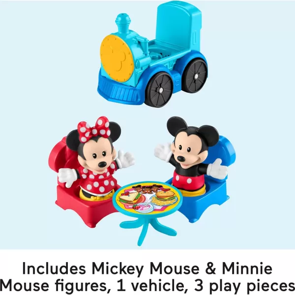 FisherPrice Little People Toddler Toy Disney Mickey amp Friends Playset with Sounds amp Phrases for Ages 18 Months Amazon ExclusivePlayset