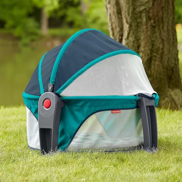 FisherPrice OntheGo Baby Dome Pixel Forest portable travel play space with canopy and toysFisherPrice OntheGo Baby Dome Pixel Forest portable travel play space with canopy and toys