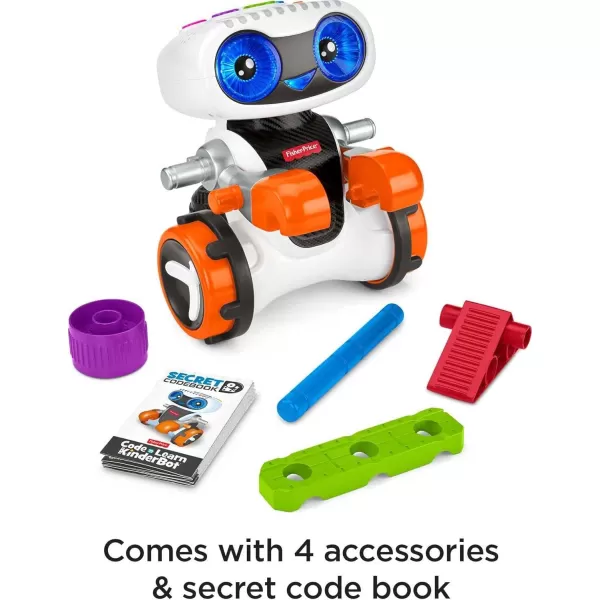 FisherPrice Preschool STEM Learning Toy Code n Learn Kinderbot Electronic Robot with Lights amp Games for Ages 3 Years Amazon ExclusiveFisherPrice Preschool STEM Learning Toy Code n Learn Kinderbot Electronic Robot with Lights amp Games for Ages 3 Years Amazon Exclusive