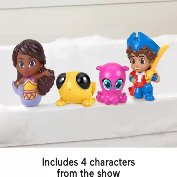 FisherPrice Santiago of the Seas Pirate Bath Squirters Toys with Santiago Kiko Lorelai amp Cecilia for Preschool Kids Ages 3 YearsFisherPrice Santiago of the Seas Pirate Bath Squirters Toys with Santiago Kiko Lorelai amp Cecilia for Preschool Kids Ages 3 Years