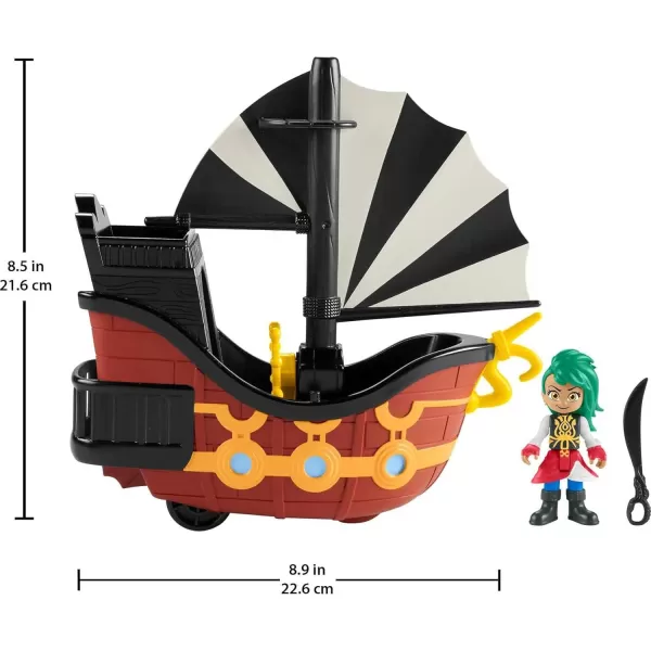 FisherPrice Santiago of the Seas Pirate Toys Bonnie Bones Figure amp El Calamar Ship Vehicle Set for Preschool Kids Ages 3 YearsFisherPrice Santiago of the Seas Pirate Toys Bonnie Bones Figure amp El Calamar Ship Vehicle Set for Preschool Kids Ages 3 Years