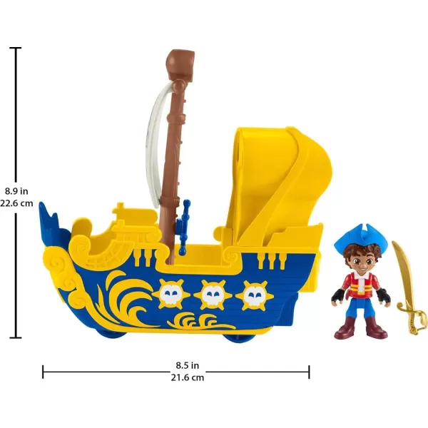 FisherPrice Santiago of the Seas Preschool Toys Santiago Figure amp El Bravo Pirate Ship Set for Pretend Play Ages 3 YearsFisherPrice Santiago of the Seas Preschool Toys Santiago Figure amp El Bravo Pirate Ship Set for Pretend Play Ages 3 Years