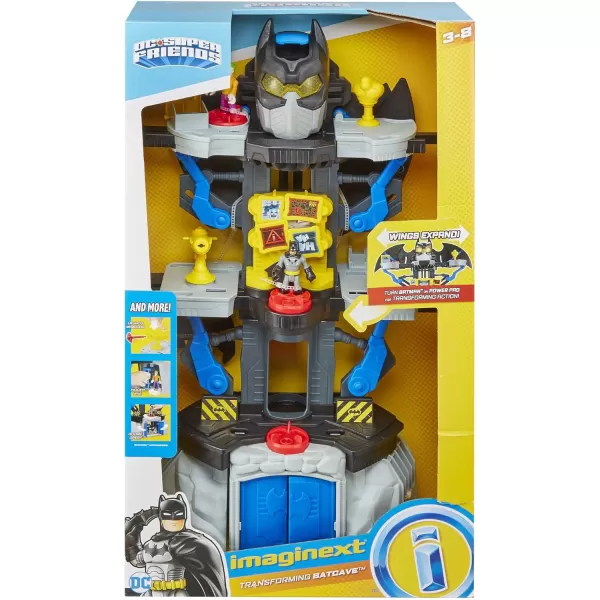 Imaginext DC Super Friends Batman Playset Transforming Batcave with Batman amp the Joker Figures for Preschool Kids Ages 3 YearsImaginext DC Super Friends Batman Playset Transforming Batcave with Batman amp the Joker Figures for Preschool Kids Ages 3 Years