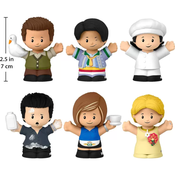 Little People Collector Friends TV Series Special Edition Figure Set for Adults amp Fans 6 Characters in a Display Gift PackageLittle People Collector Friends TV Series Special Edition Figure Set for Adults amp Fans 6 Characters in a Display Gift Package