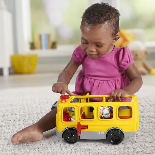 Little People Musical Toddler Toy Sit With Me School Bus with Lights Sounds amp 2 Figures for Ages 1 YearsBrownLittle People Musical Toddler Toy Sit With Me School Bus with Lights Sounds amp 2 Figures for Ages 1 YearsBrown