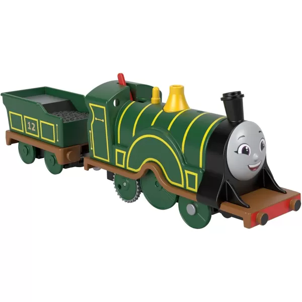 Thomas  Friends Motorized Toy Train Percy BatteryPowered Engine with Tender for Preschool Pretend Play Ages 3 YearsEmily