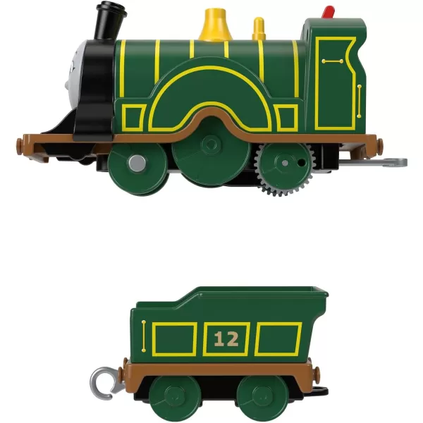 Thomas  Friends Motorized Toy Train Percy BatteryPowered Engine with Tender for Preschool Pretend Play Ages 3 YearsEmily