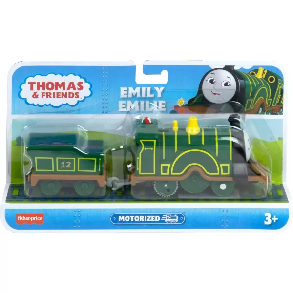 Thomas  Friends Motorized Toy Train Percy BatteryPowered Engine with Tender for Preschool Pretend Play Ages 3 YearsEmily