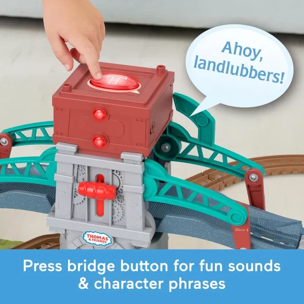 Thomas ampamp Friends Motorized Toy Train Set Talking Cranky Delivery with Track Sounds ampamp Phrases for Pretend Play Preschool Kids Ages 3 YearsTalking Thomas  Bulstrode Set