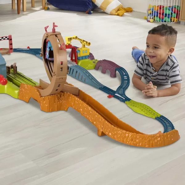 Thomas ampamp Friends Motorized Toy Train Set Talking Cranky Delivery with Track Sounds ampamp Phrases for Pretend Play Preschool Kids Ages 3 YearsThomas Launch  Loop Set