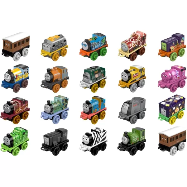 Thomas ampamp Friends Toy Trains MINIS 20 Pack of Miniature PushAlong Engines ampamp Railway Vehicles for Pretend Play Preschool Kids Ages 3 Years Amazon ExclusiveTrain Engines