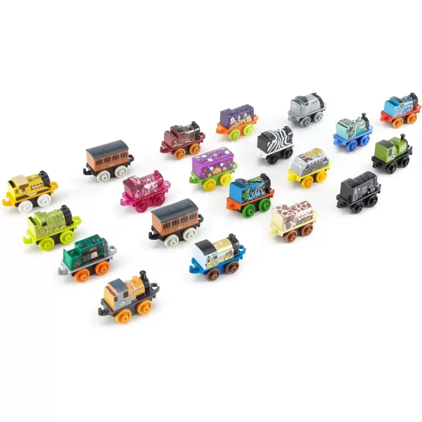 Thomas ampamp Friends Toy Trains MINIS 20 Pack of Miniature PushAlong Engines ampamp Railway Vehicles for Pretend Play Preschool Kids Ages 3 Years Amazon ExclusiveTrain Engines