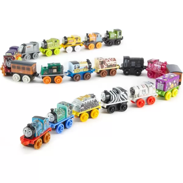 Thomas ampamp Friends Toy Trains MINIS 20 Pack of Miniature PushAlong Engines ampamp Railway Vehicles for Pretend Play Preschool Kids Ages 3 Years Amazon ExclusiveTrain Engines