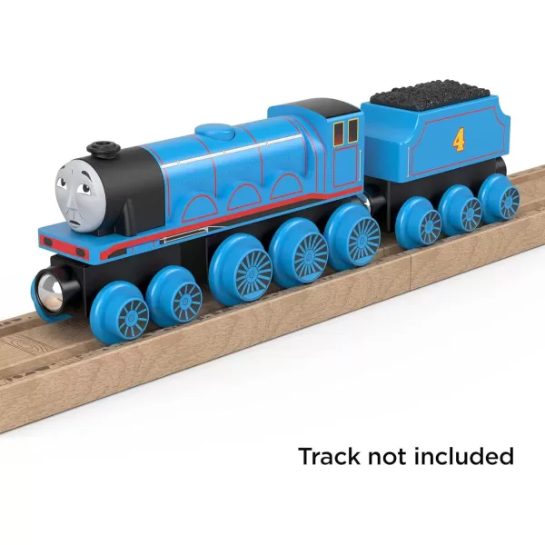 Thomas ampamp Friends Wooden Railway Toy Train Gordon PushAlong Wood Engine ampamp Coal Car for Toddlers ampamp Preschool Kids Ages 2 Years Amazon ExclusiveGordon