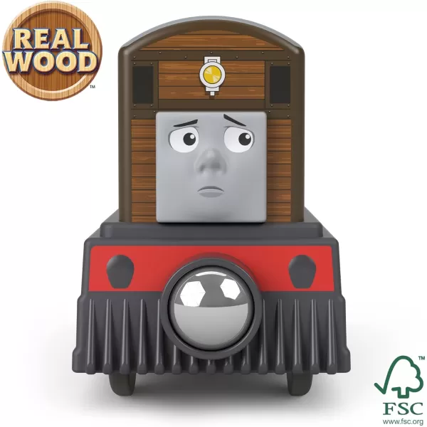 Thomas ampamp Friends Wooden Railway Toy Train Percy PushAlong Wood Engine for Toddlers ampamp Preschool Kids Ages 2 Years Amazon ExclusiveWood Vehicle