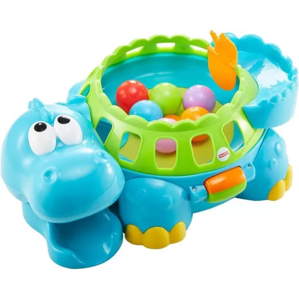 FisherPrice Baby Crawling Toy Poppity Pop Musical Dino Ball Popper Dinosaur With Music amp Sounds For Infants Ages 6 MonthsFrustration Free