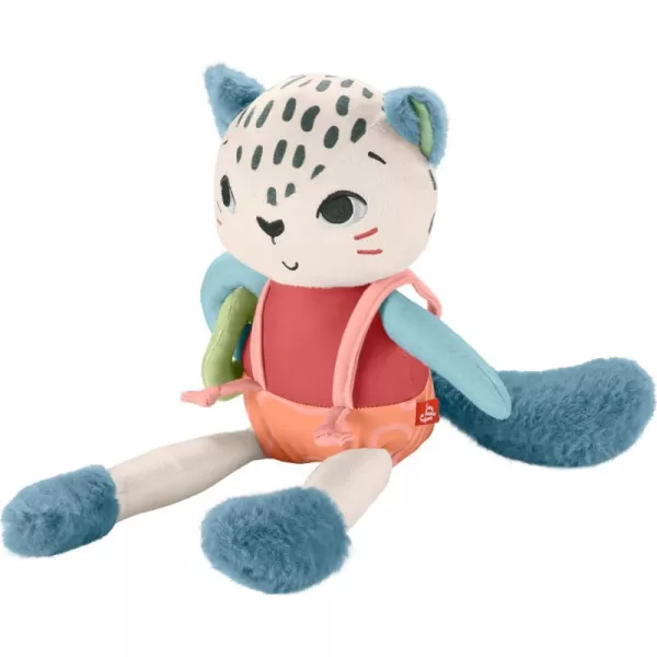 FisherPrice Baby Sensory Toy Planet Friends Spotting Fun Snow Leopard for Newborns Ages 3 MonthsFisherPrice Baby Sensory Toy Planet Friends Spotting Fun Snow Leopard for Newborns Ages 3 Months