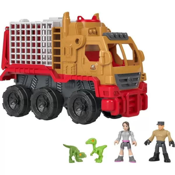 FisherPrice Imaginext Jurassic World Camp Cretaceous Toys Dinosaur Hauler Vehicle amp Yaz Poseable Figure for Preschool Kids Ages 3 YearsFisherPrice Imaginext Jurassic World Camp Cretaceous Toys Dinosaur Hauler Vehicle amp Yaz Poseable Figure for Preschool Kids Ages 3 Years