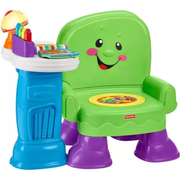 FisherPrice Laugh amp Learn Toddler Toy Song amp Story Learning Chair with Music Lights and Activities for Ages 1 Years Amazon ExclusiveSimplified Packaging Chair