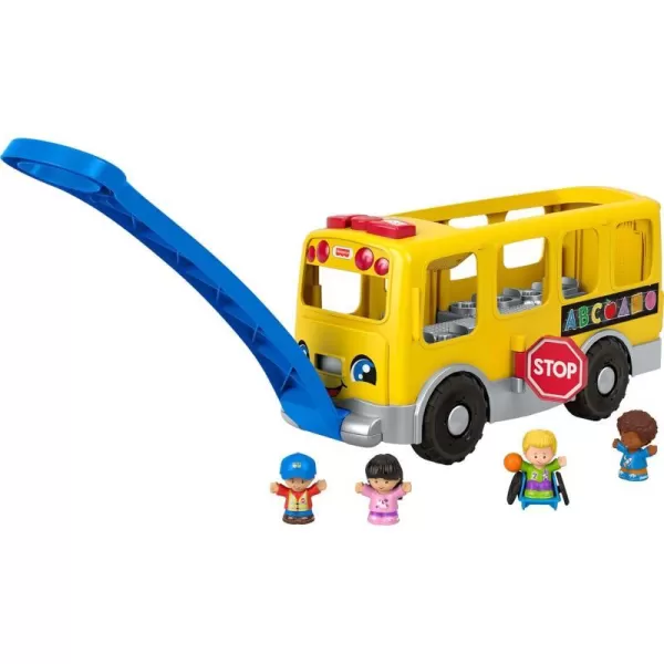 FisherPrice Little People Big Yellow Bus musical push and pull toy with Smart Stages for toddlers and preschool kidsFisherPrice Little People Big Yellow Bus musical push and pull toy with Smart Stages for toddlers and preschool kids