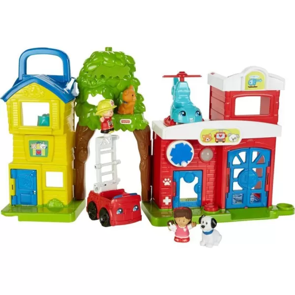 FisherPrice Little People Toddler Toy Animal Rescue Playset with Lights Sounds Figures amp Vehicles for Ages 1 Years Amazon ExclusiveStandard Packaging