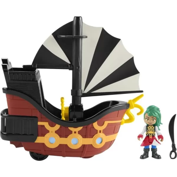 FisherPrice Santiago of the Seas Pirate Toys Bonnie Bones Figure amp El Calamar Ship Vehicle Set for Preschool Kids Ages 3 YearsFisherPrice Santiago of the Seas Pirate Toys Bonnie Bones Figure amp El Calamar Ship Vehicle Set for Preschool Kids Ages 3 Years