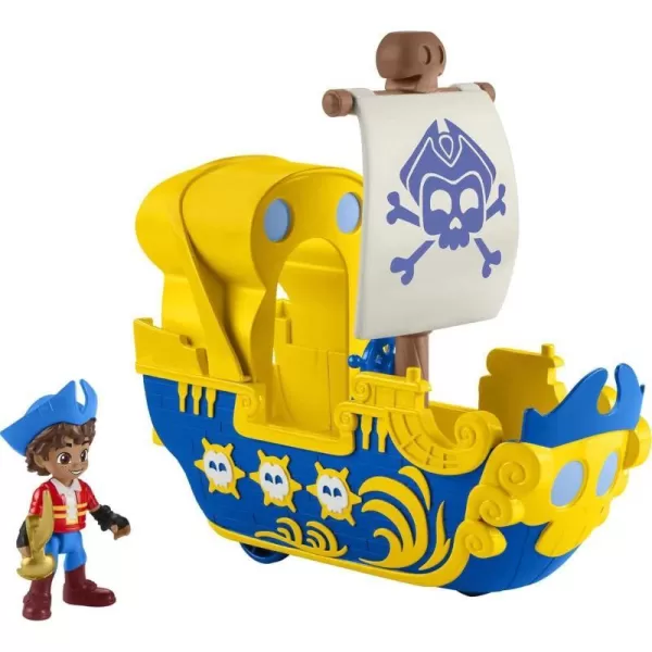 FisherPrice Santiago of the Seas Preschool Toys Santiago Figure amp El Bravo Pirate Ship Set for Pretend Play Ages 3 YearsFisherPrice Santiago of the Seas Preschool Toys Santiago Figure amp El Bravo Pirate Ship Set for Pretend Play Ages 3 Years