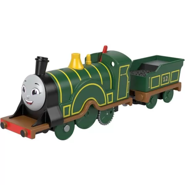 Thomas  Friends Motorized Toy Train Percy BatteryPowered Engine with Tender for Preschool Pretend Play Ages 3 YearsEmily