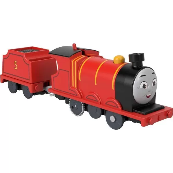 Thomas  Friends Motorized Toy Train Percy BatteryPowered Engine with Tender for Preschool Pretend Play Ages 3 YearsJames