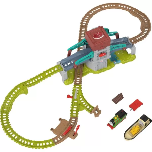 Thomas ampamp Friends Motorized Toy Train Set Talking Cranky Delivery with Track Sounds ampamp Phrases for Pretend Play Preschool Kids Ages 3 YearsTalking Thomas  Bulstrode Set