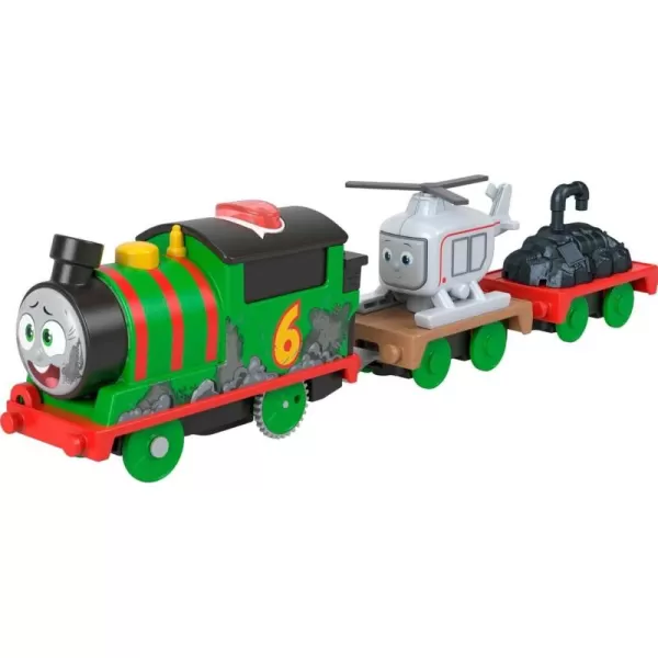 Thomas ampamp Friends Motorized Toy Train Talking Thomas Engine with Sounds ampamp Phrases Plus Cargo for Preschool Kids Ages 3 YearsPercy