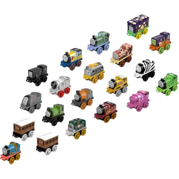 Thomas ampamp Friends Toy Trains MINIS 20 Pack of Miniature PushAlong Engines ampamp Railway Vehicles for Pretend Play Preschool Kids Ages 3 Years Amazon ExclusiveTrain Engines