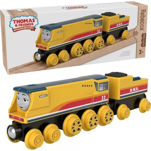 Thomas ampamp Friends Wooden Railway Toy Train Gordon PushAlong Wood Engine ampamp Coal Car for Toddlers ampamp Preschool Kids Ages 2 Years Amazon ExclusiveRebecca