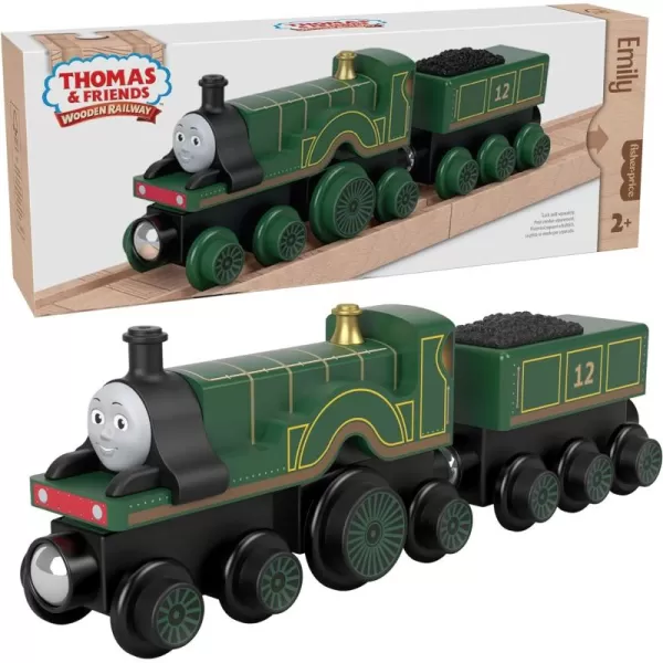 Thomas ampamp Friends Wooden Railway Toy Train Gordon PushAlong Wood Engine ampamp Coal Car for Toddlers ampamp Preschool Kids Ages 2 Years Amazon ExclusiveEmily