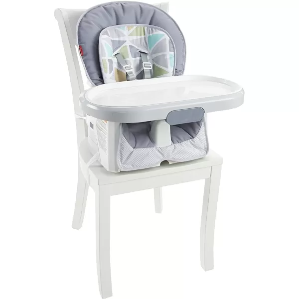 FisherPrice 4in1 Total Clean High Chair GreyFisherPrice 4in1 Total Clean High Chair Grey