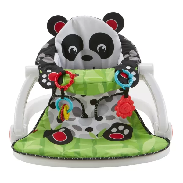 FisherPrice Baby Portable Chair SitMeUp Floor Seat with Developmental Toys and Crinkle Squeaker Seat Pad Panda Paws Amazon ExclusiveFisherPrice Baby Portable Chair SitMeUp Floor Seat with Developmental Toys and Crinkle Squeaker Seat Pad Panda Paws Amazon Exclusive