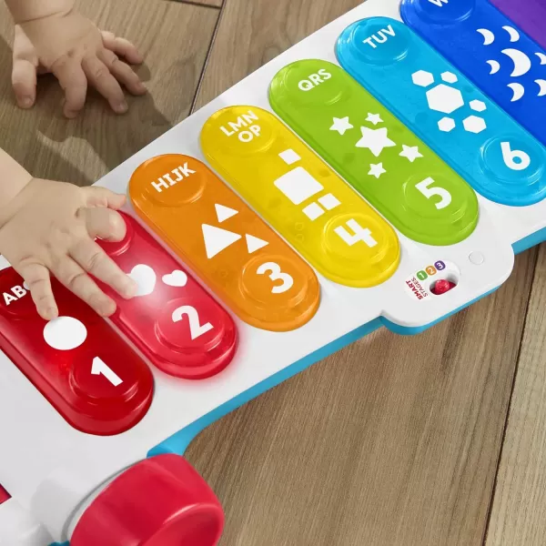 FisherPrice Baby To Toddler Learning Toy Giant LightUp Xylophone PullAlong With Music amp Phrases For Ages 9 MonthsShips in Own Container