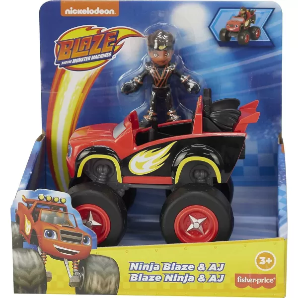 FisherPrice Blaze And The Monster Machines Toy Truck amp Figure Set Blaze amp Aj Preschool Racing Play Ages 3 YearsToy Truck amp Figure Set Ninja Blaze amp AJ